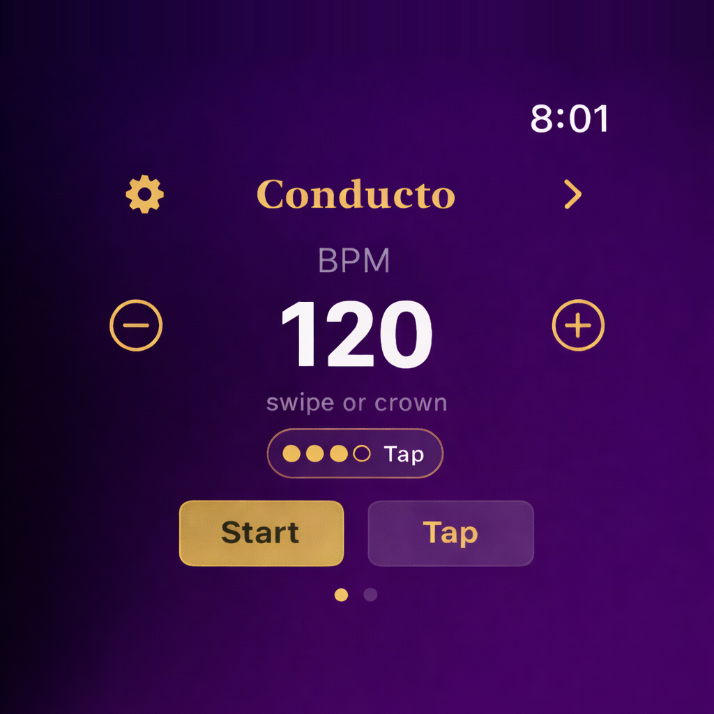 Conducto main screen